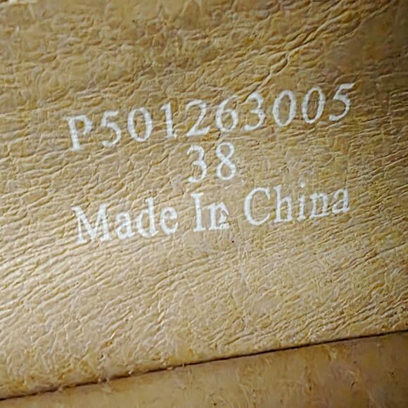 Fly London Lato Mary Jane Platform Wedge Silver Leather US 8  EU Size 38 - Picture 9 of 10